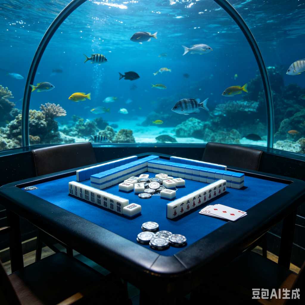 vintage text mahjong set