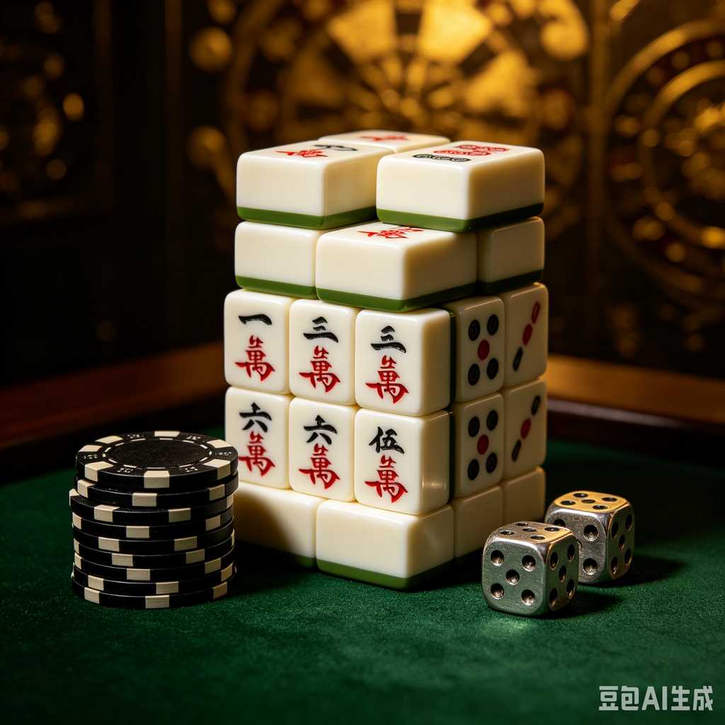 christmas gift mahjong set